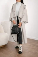 Çıtçıt Detaylı İki Parçalı Trençkot Seti – 1836