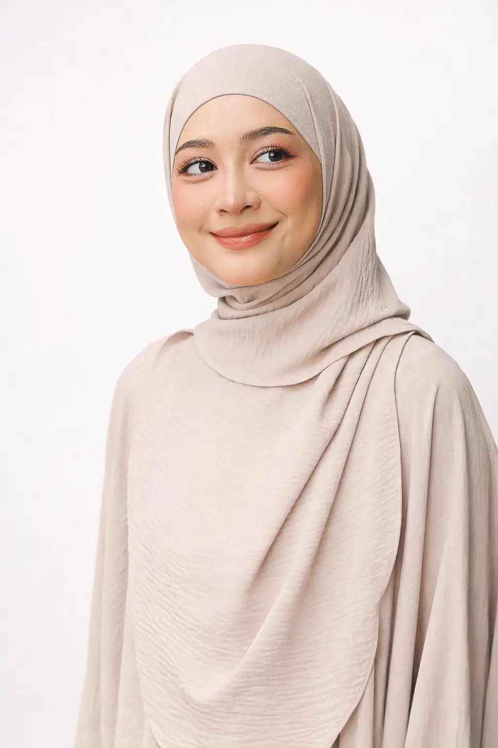 Daire Desenli Etek, Tunik ve Şal Üçlü Tesettür Takım – 1821