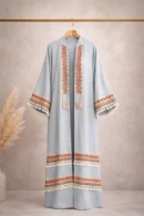 Ramazan Özel İşlemeli Abaya – 1747