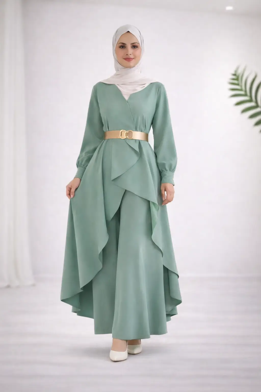 Sade Zarafet – Tunik & Pantolon İkili Takım | 1822